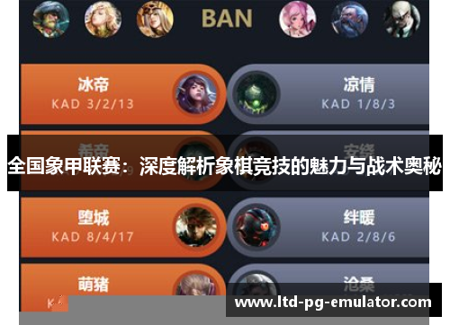 全国象甲联赛：深度解析象棋竞技的魅力与战术奥秘